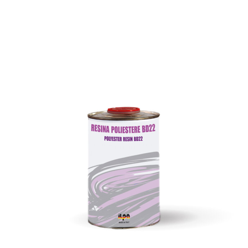 Resina Poliestere BD22 kg0.8 + catalizzatore